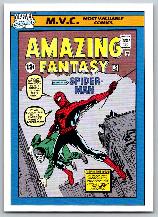 1990 Impel Marvel Universe I #126 Amazing Fantasy #15