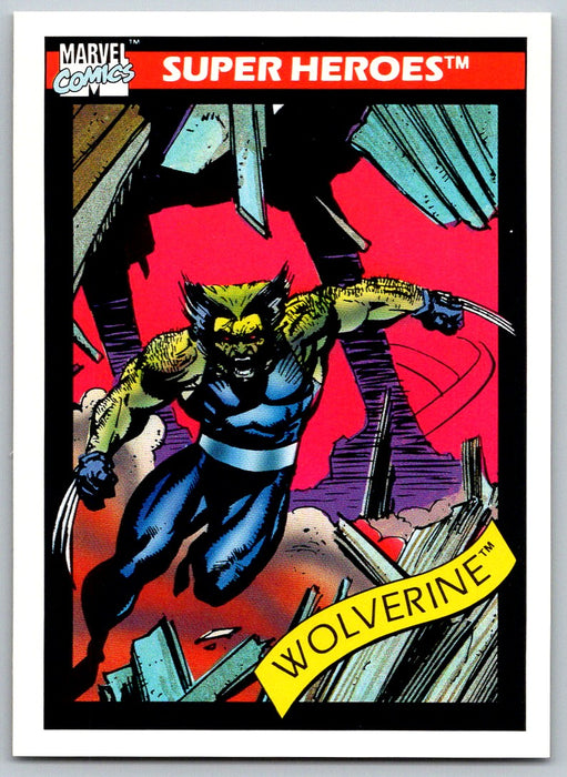 1990 Impel Marvel Universe I #37 Wolverine