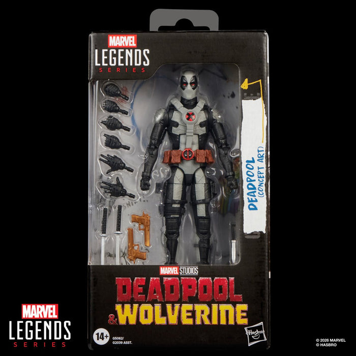 Deadpool (Concept Art) - Deadpool & Wolverine Marvel Legends Wave 3