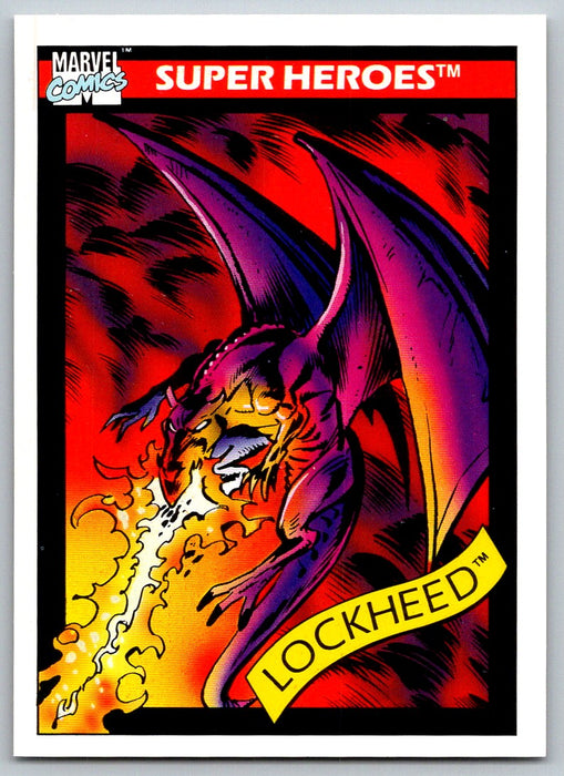 1990 Impel Marvel Universe I #27 Lockheed