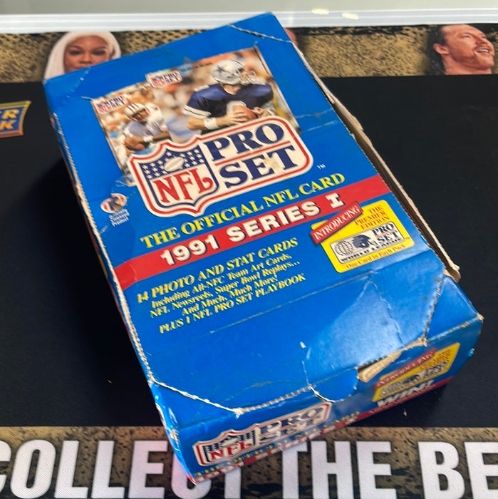 1991 Pro Set Series I Football Box