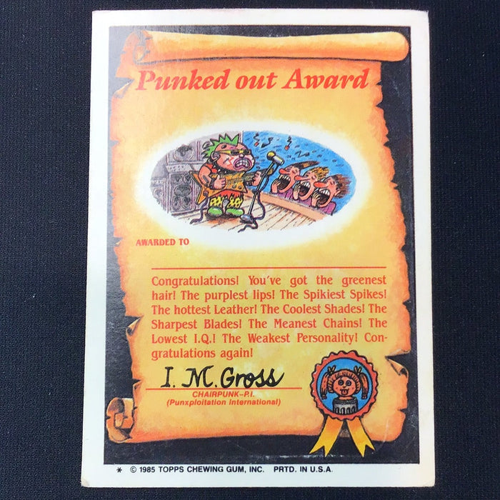 1985 Topps Garbage Pail Kids #45a Leaky Lindsay