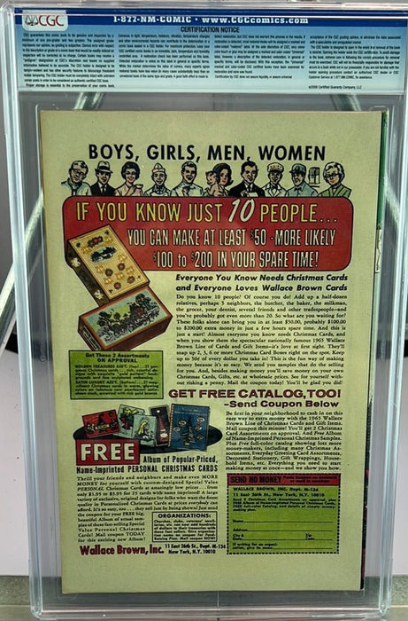 Avengers 20 (1965) CGC 9.0