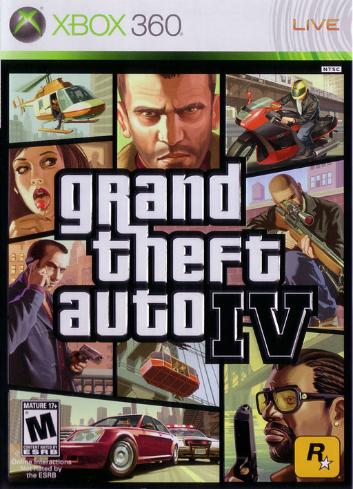 Grand Theft Auto IV for Xbox 360