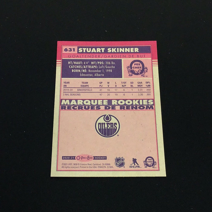 2020-21 O-Pee-Chee Retro #631 Stuart Skinner