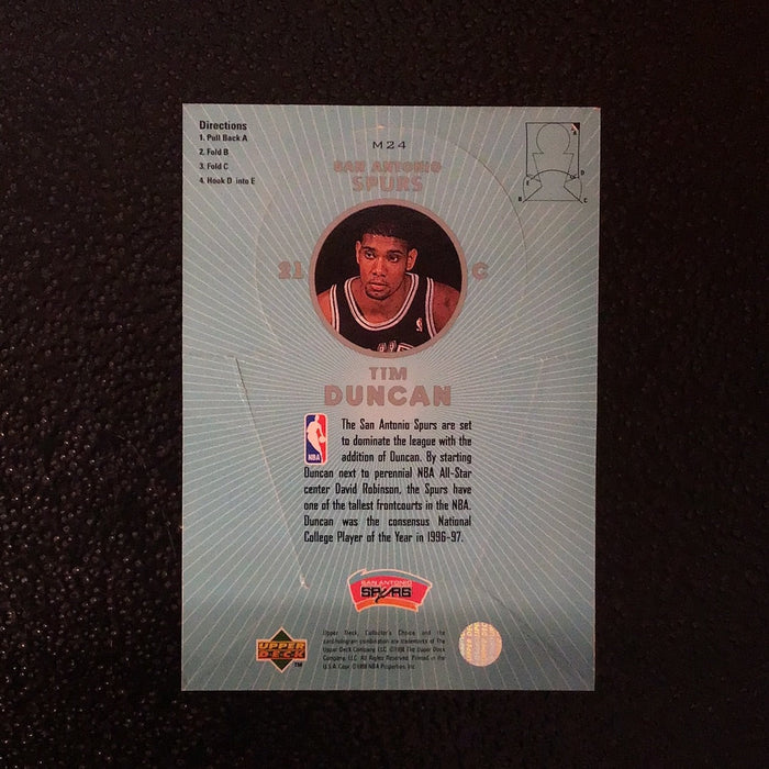 1997-98 Collector's Choice Miniatures #M24 Tim Duncan