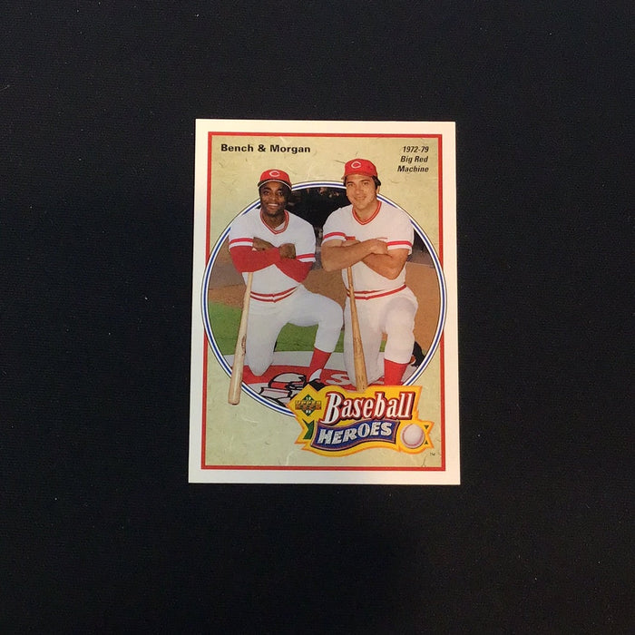 1992 Upper Deck Bench/Morgan Heroes #43 J.Bench/J.Morgan