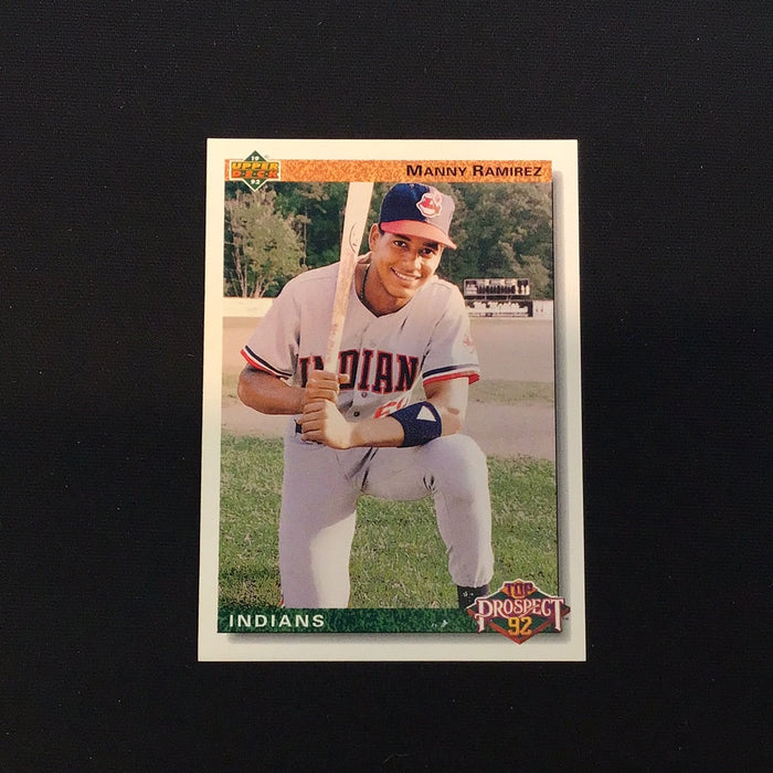1992 Upper Deck #63 Manny Ramirez RC