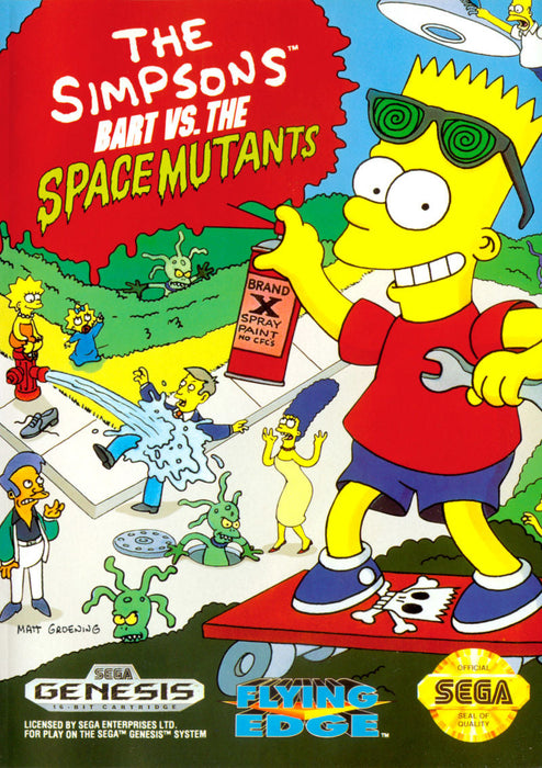 The Simpsons Bart vs the Space Mutants