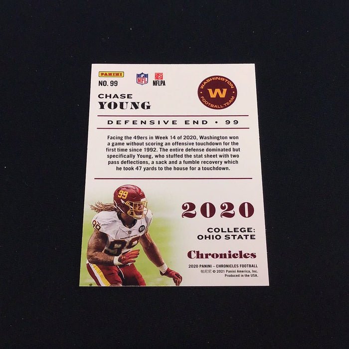 2020 Panini Chronicles #99 Chase Young RC