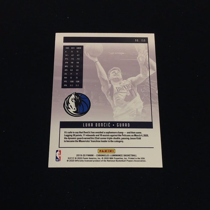 2019-20 Panini Chronicles Bronze #159 Luka Doncic/Luminance