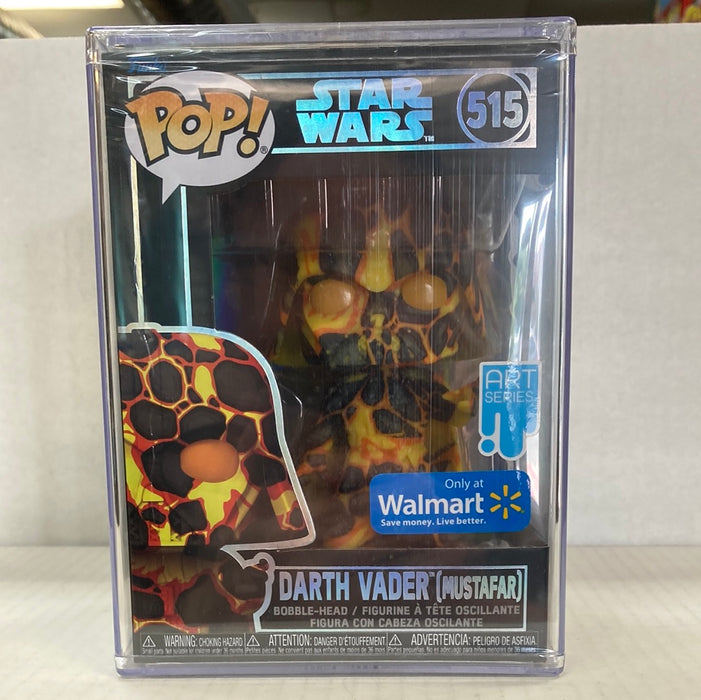 POP Star Wars: Darth Vader (Mustafar) (Art Series) [Walmart Excl]