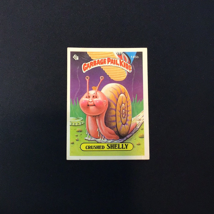 1986 Topps Garbage Pail Kids #145b Crushed Shelly