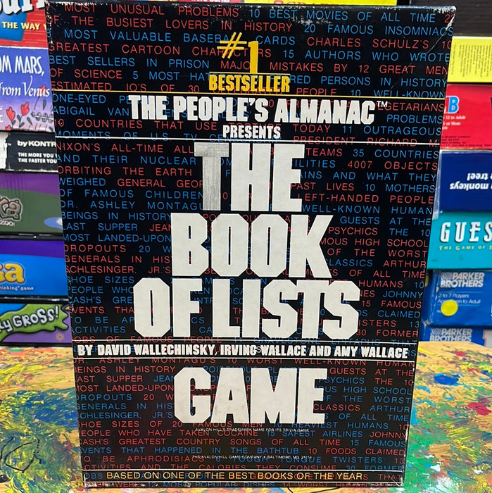 Book of Lists GAME