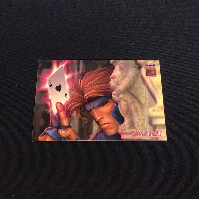 1997 Fleer SkyBox Marvel Premium QFX #55 Gambit