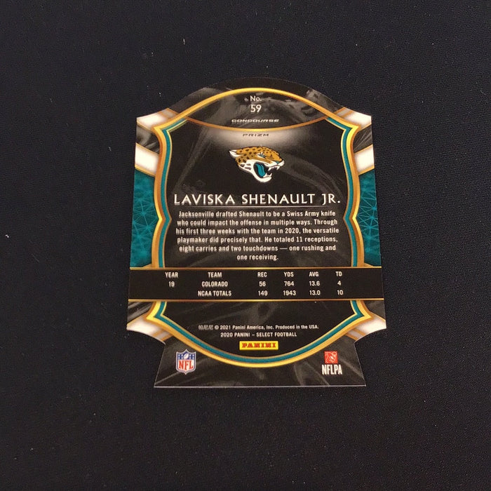 2020 Select Prizm Purple Die Cut #59 Laviska Shenault Jr.