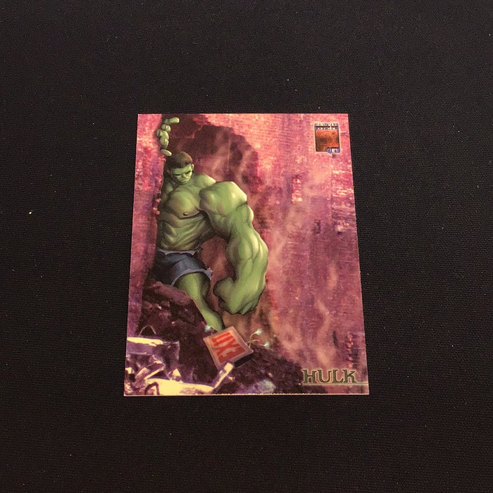 1997 Fleer SkyBox Marvel Premium QFX #14 Hulk