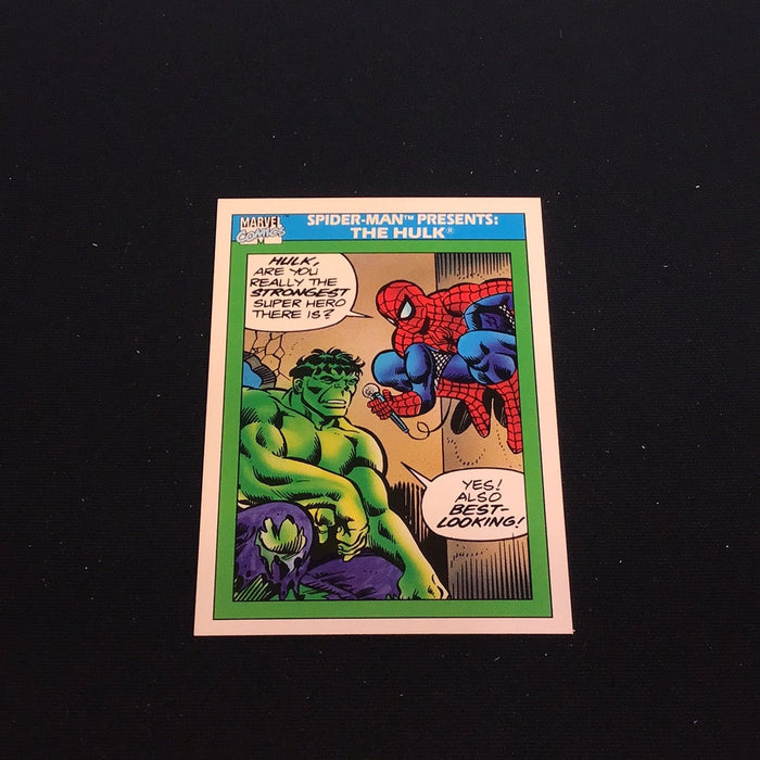 1990 Impel Marvel Universe I #152 The Hulk