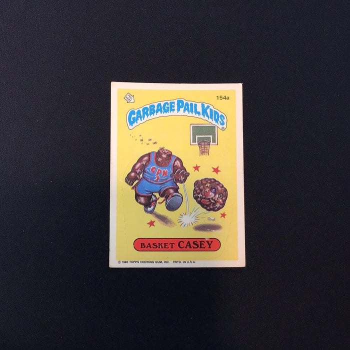 1986 Topps Garbage Pail Kids #154 Basket Casey