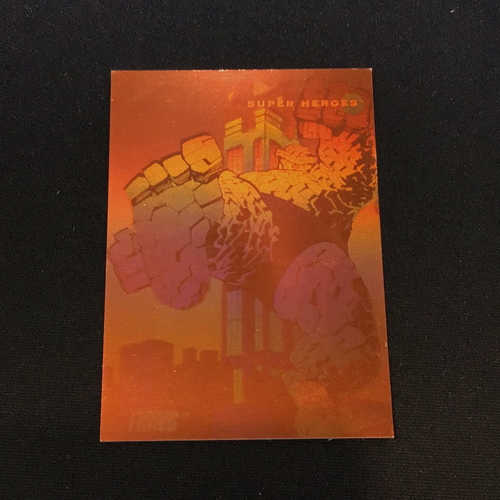 1992 Impel Marvel Universe III Holograms #H2 Thing (orange)