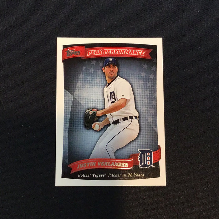 2010 Topps Peak Performance #86 Justin Verlander