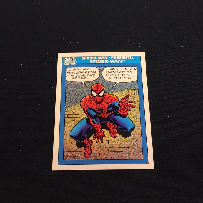 1990 Impel Marvel Universe I #149 Spider-Man