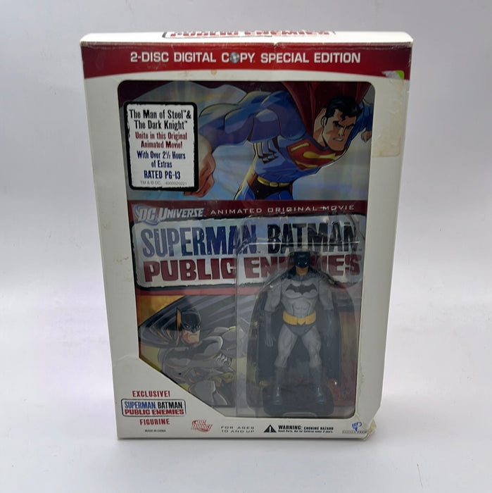 Superman/Batman Public Enemies DVD (With Figure)