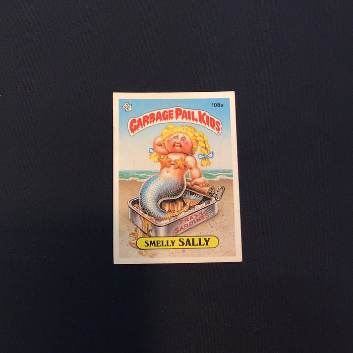 1986 Topps Garbage Pail Kids #108a Smelly Sally