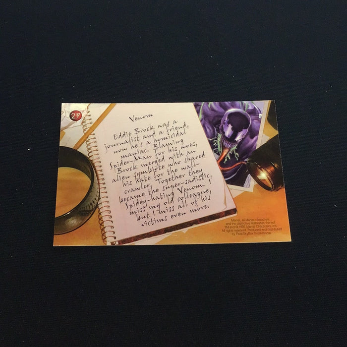1997 Fleer SkyBox Marvel Premium QFX #27 Venom