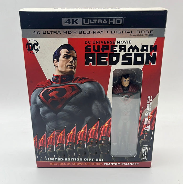 Superman Red Son Blu Ray (With Figure)