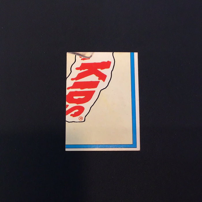 1986 Topps Garbage Pail Kids #85a Stuck Chuck