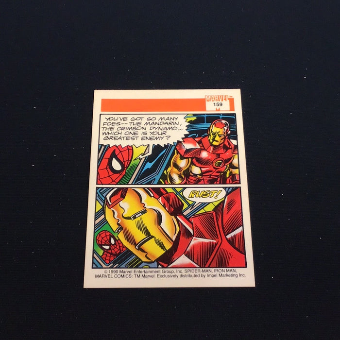 1990 Impel Marvel Universe I #159 Iron Man