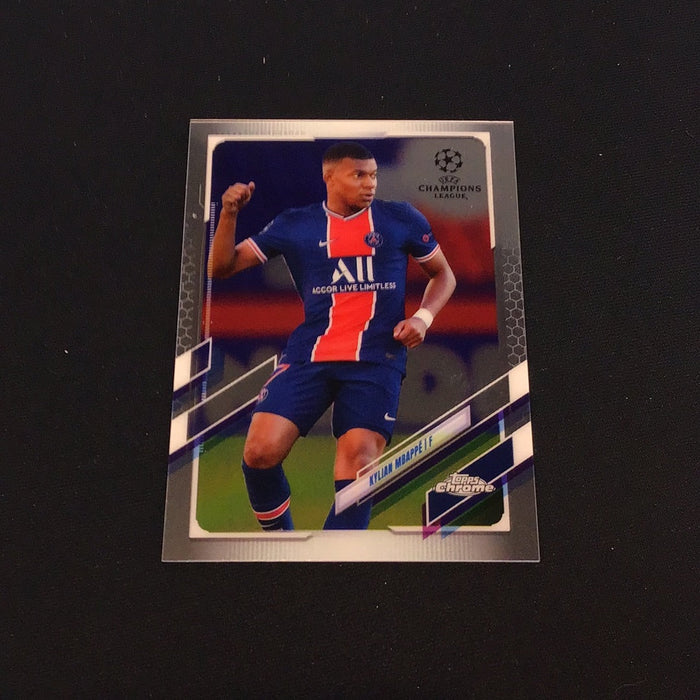 2020-21 Topps Chrome UEFA Champions League #95 Kylian Mbappe