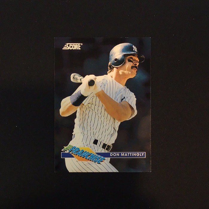 1993 Score Franchise #10 Don Mattingly