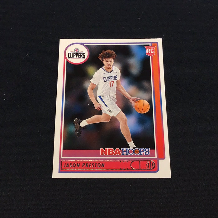 2021-22 Hoops #242 Jason Preston RC