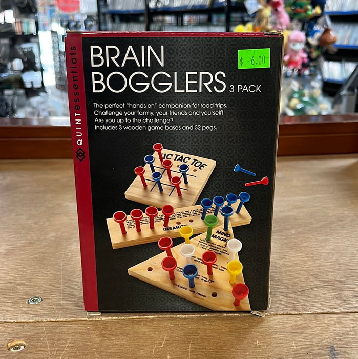Brain Bogglers 3 Pack