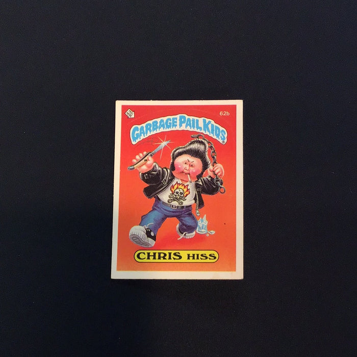 1985 Topps Garbage Pail Kids #62b Chris Hiss