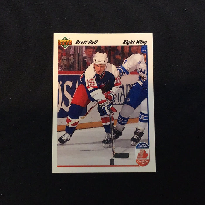 1991-92 Upper Deck #33 Brett Hull CC