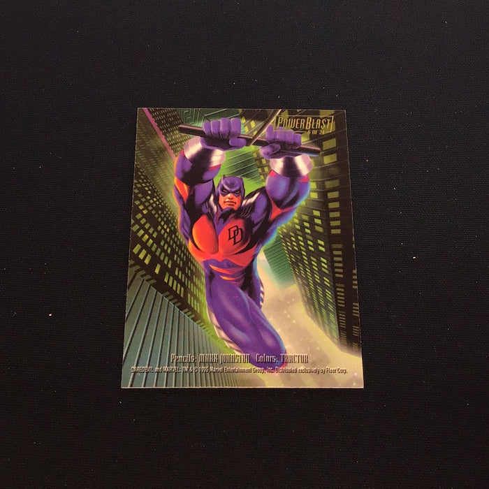 1995 Flair Marvel Annual PowerBlast #6 Daredevil