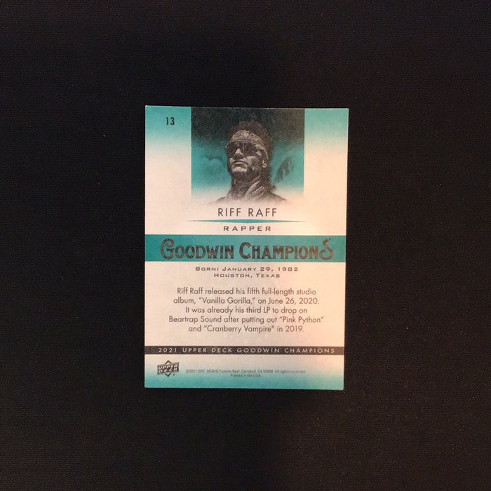 2021 Upper Deck Goodwin Champions #13 Riff Raff