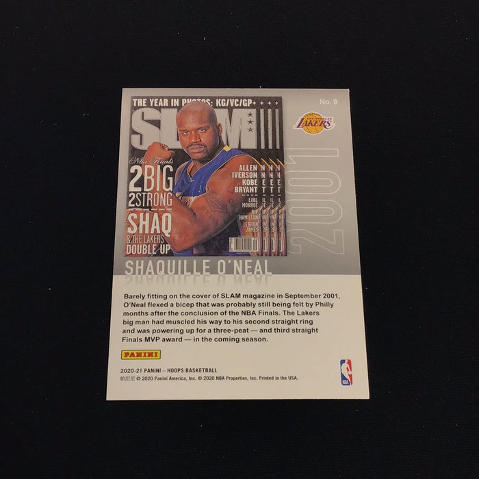 2020-21 Hoops SLAM #9 Shaquille O'Neal