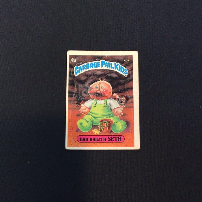 1985 Topps Garbage Pail Kids #70a Bad Breath Seth
