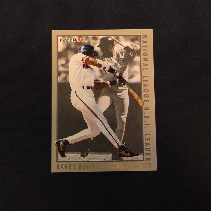 1994 Fleer League Leaders #8 Barry Bonds
