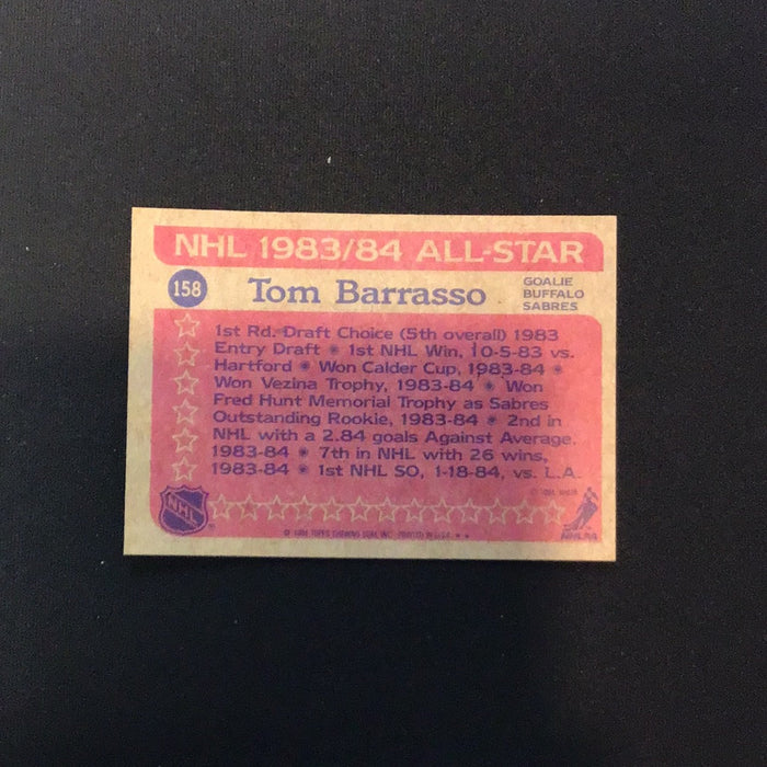 1984-85 Topps #158 Tom Barrasso AS