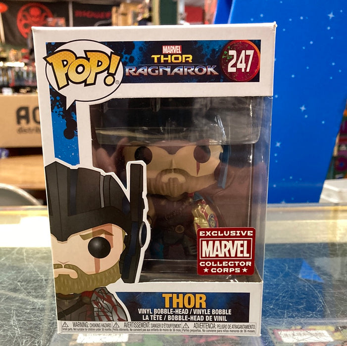 POP Thor Ragnarok: Thor Gladiator [Marvel Collector Corps Excl]