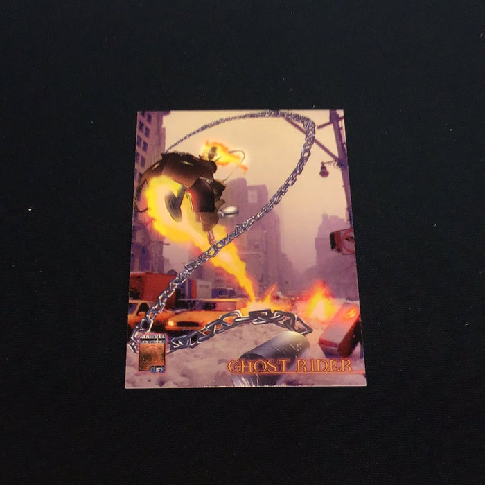 1997 Fleer SkyBox Marvel Premium QFX #12 Ghost Rider
