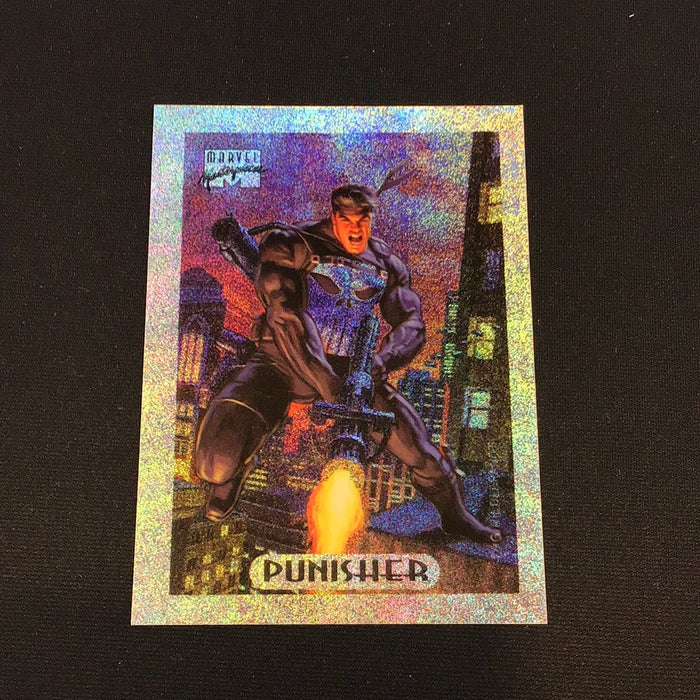 1994 Fleer Marvel Masterpieces Holofoil Silver #6 Punisher