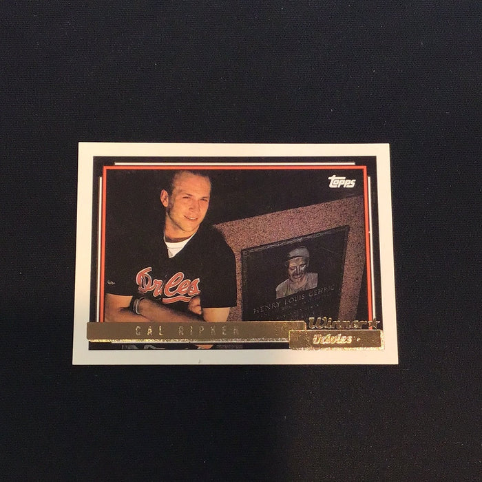 1992 Topps #40 Cal Ripken