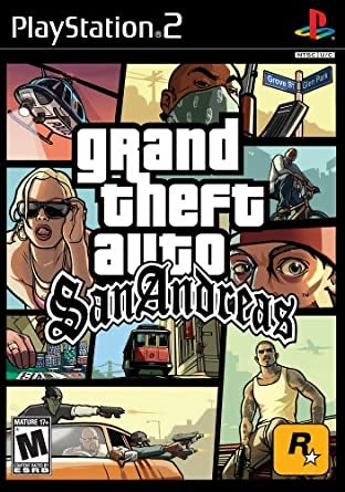 Grand Theft Auto San Andreas for Playstation 2