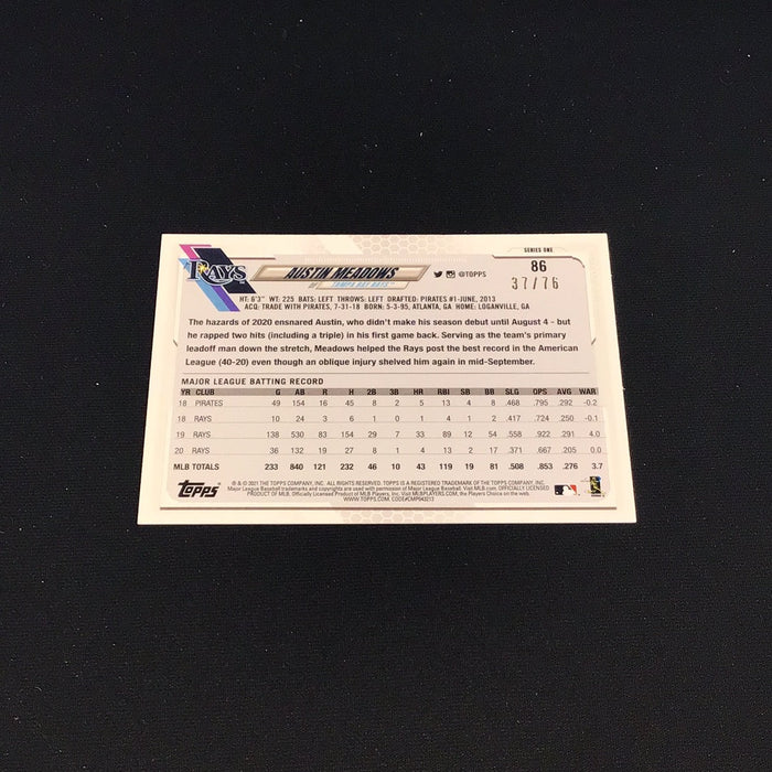 2021 Topps Independence Day #86 Austin Meadows